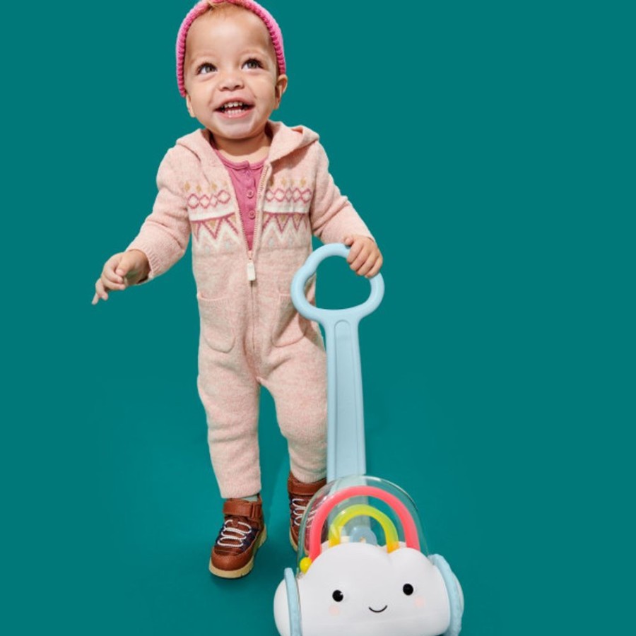 Nursery Skip Hop Walkers | Skip Hop Silver Lining Cloud Rainbow Push Toy Walker.