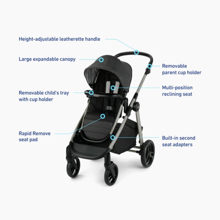 Strollers Graco | Graco Modes Nest2Grow Stroller