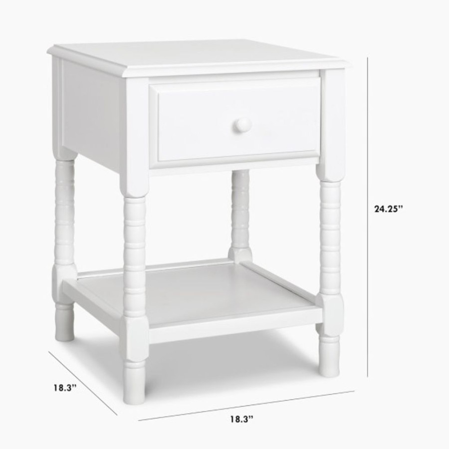 Nursery DaVinci Dressers & Changing Tables | Davinci Jenny Lind Spindle Nightstand