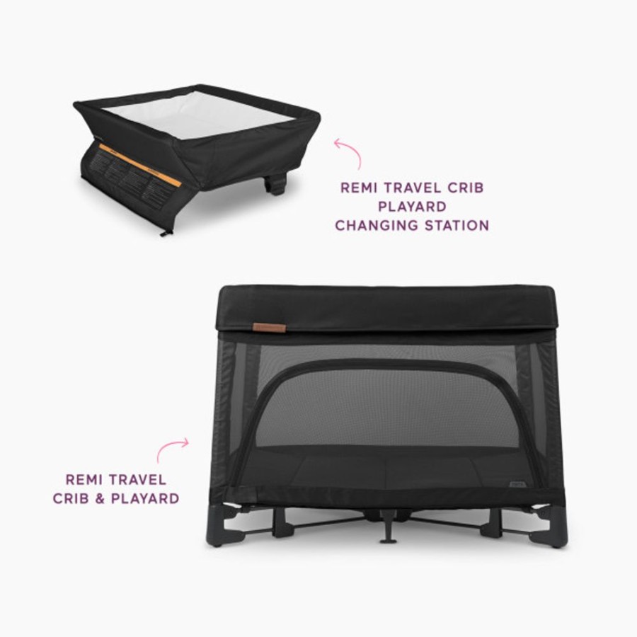 Toys & Activity UPPAbaby Playards | Uppababy Remi Travel Crib With Care Station