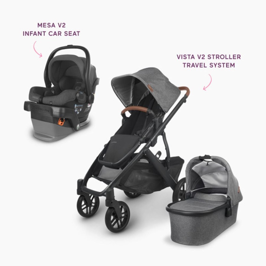 Strollers UPPAbaby | Uppababy Mesa V2 Infant Car Seat & Vista V2 Stroller Travel System