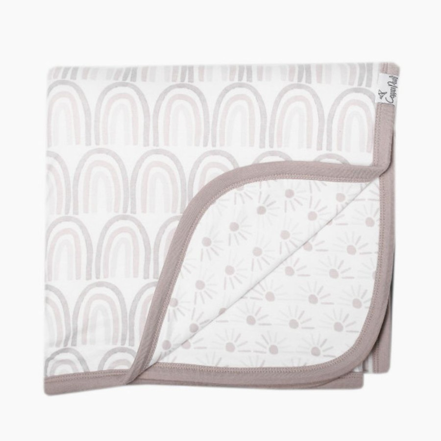 Nursery Copper Pearl Blankets | Copper Pearl 3-Layer Stretchy Quilt