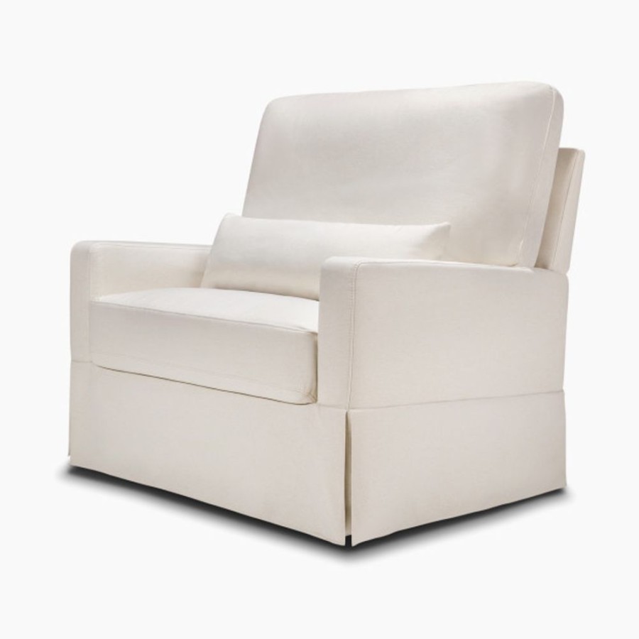 Nursery Namesake Rockers & Gliders | Namesake Crawford Pillowback Chair And A Half, Comfort Swivel Glider