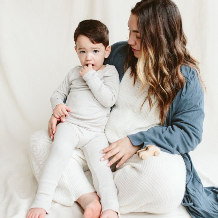 Clothing & Accessories Goumi Kids | Goumi Kids Organic Toddler Pants And Long-Sleeve Jogger Set