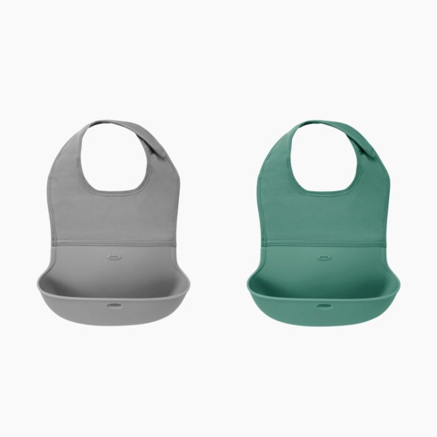 Nursing & Feeding OXO Tot | Oxo Tot Roll Up Bib (2 Pack)