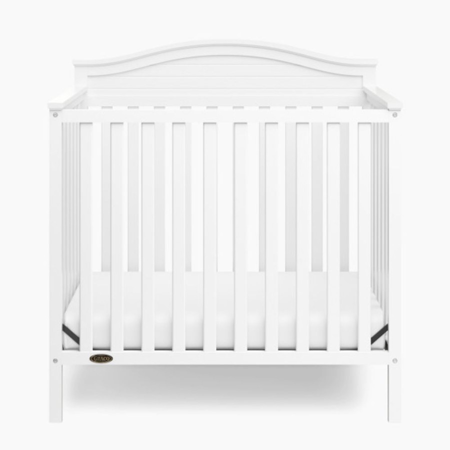 Nursery Graco Cribs | Graco Stella 4-In-1 Convertible Mini Crib