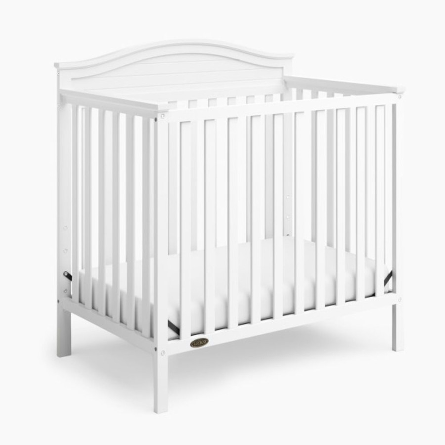 Nursery Graco Cribs | Graco Stella 4-In-1 Convertible Mini Crib