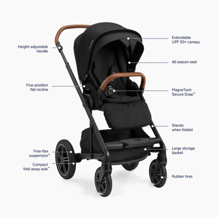 Strollers Nuna | Nuna Pipa Urbn & Mixx Next Travel System