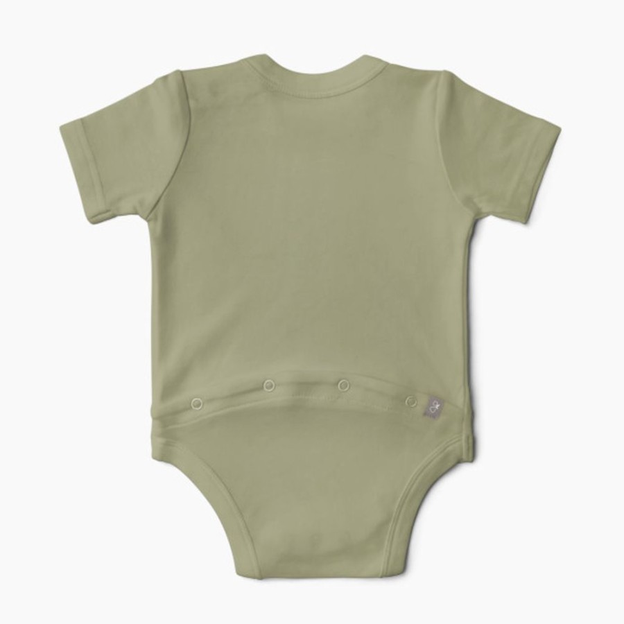 Clothing & Accessories Goumi Kids | Goumi Kids Short-Sleeve Organic Bodysuit