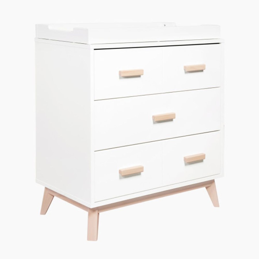 Nursery babyletto Nursery Themes | Babyletto Scoot 3-Drawer Changer Dresser With Removable Changing Tray