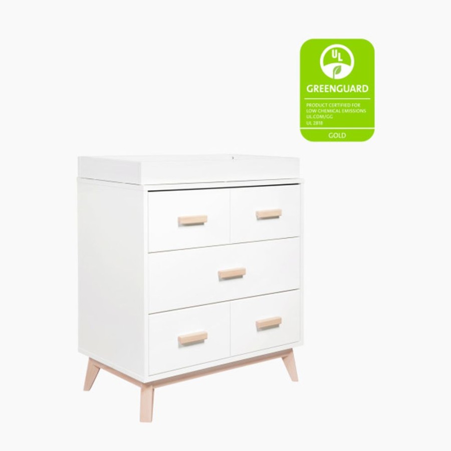 Nursery babyletto Nursery Themes | Babyletto Scoot 3-Drawer Changer Dresser With Removable Changing Tray