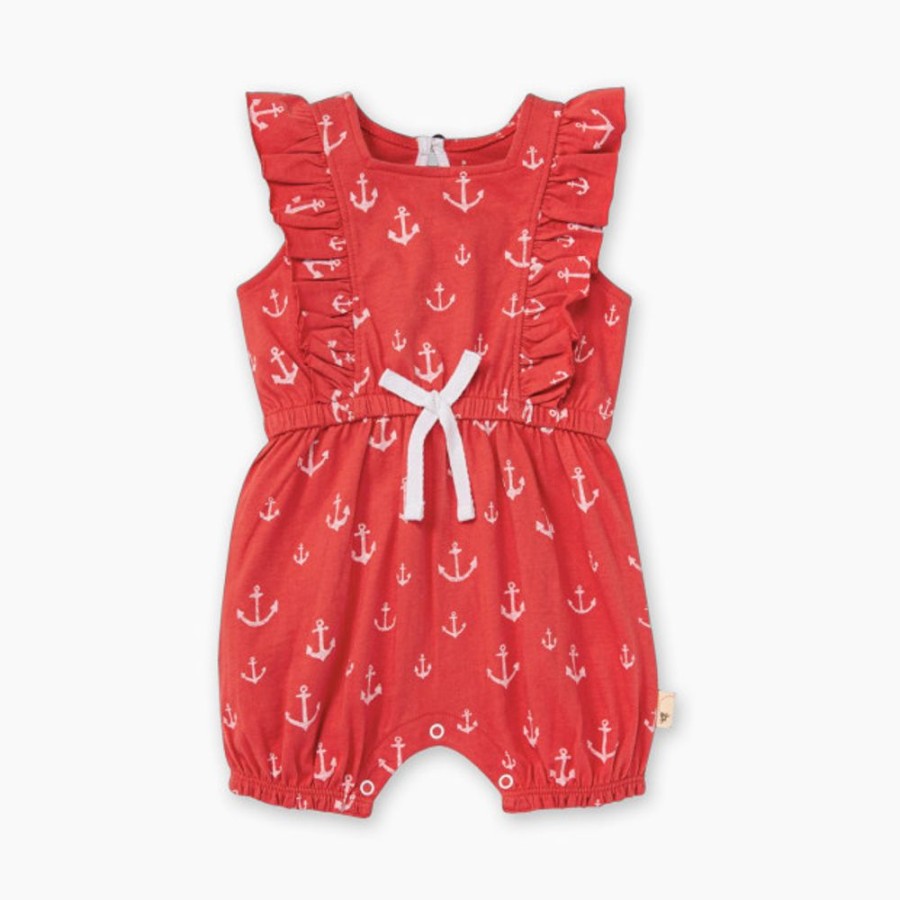 Clothing & Accessories Burt's Bees Baby | Burt'S Bees Baby Organic Cotton Romper Jumpsuit