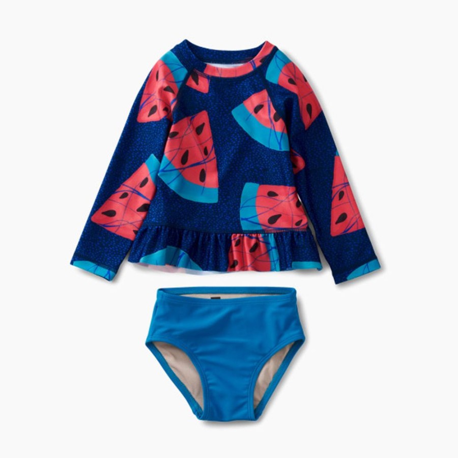 Clothing & Accessories Tea Collection | Tea Collection Rash Guard Swim Set