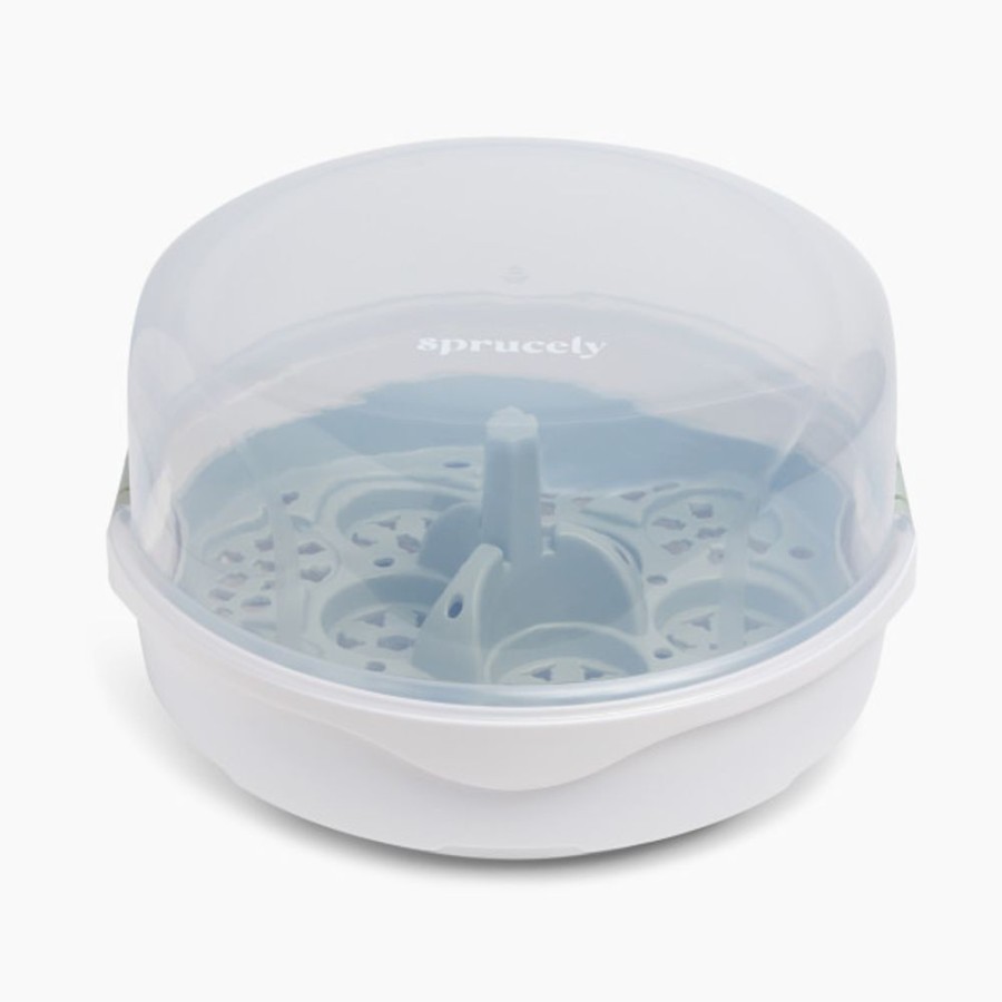 Nursing & Feeding Sprucely Bottle Sterilizers & Warmers | Sprucely Microwave Steam Sterilizer