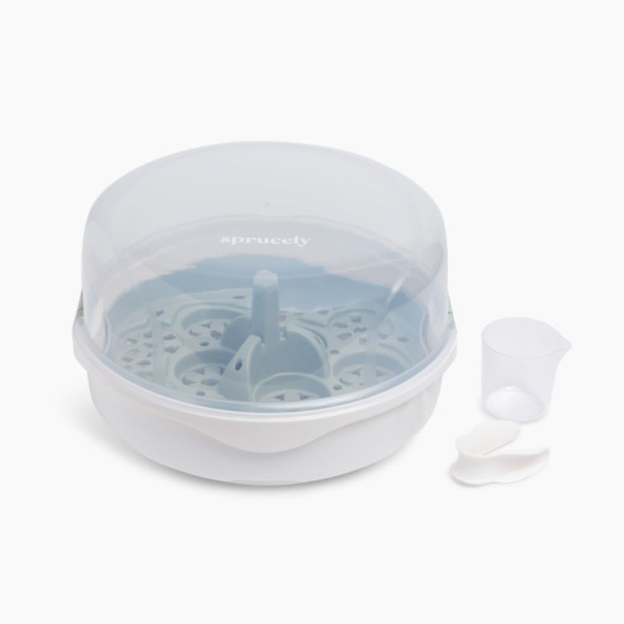 Nursing & Feeding Sprucely Bottle Sterilizers & Warmers | Sprucely Microwave Steam Sterilizer