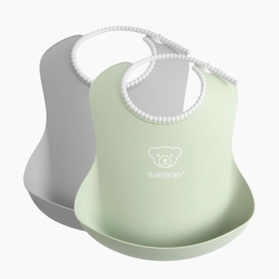 Nursing & Feeding Babybjörn | Babybjorn Baby Bib (2 Pack)