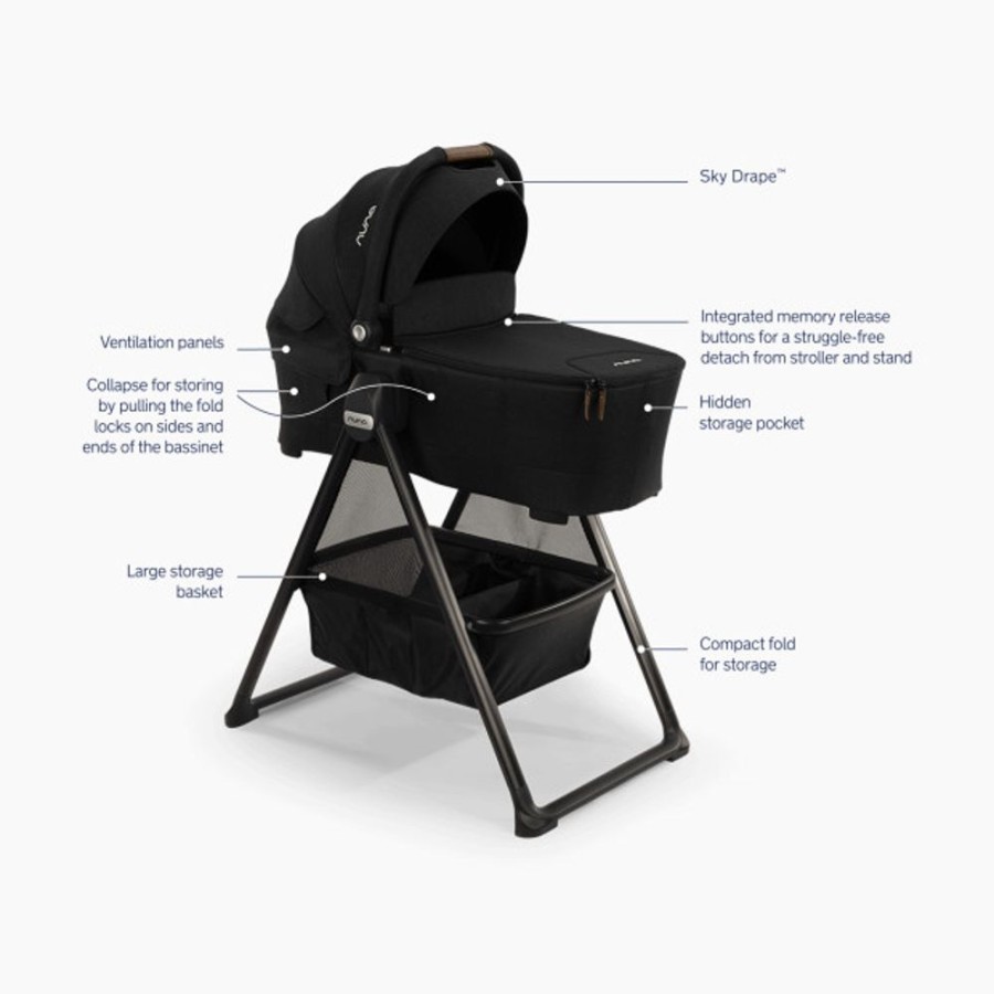 Strollers Nuna | Nuna Lytl Bassinet + Stand