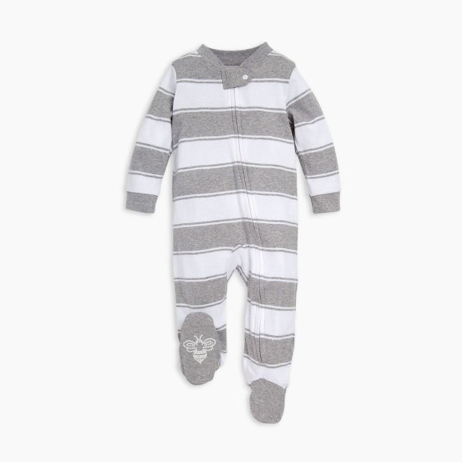 Clothing & Accessories Burt's Bees Baby | Burt'S Bees Baby Organic Sleep & Play Footie Pajamas (2 Pack Bundle)