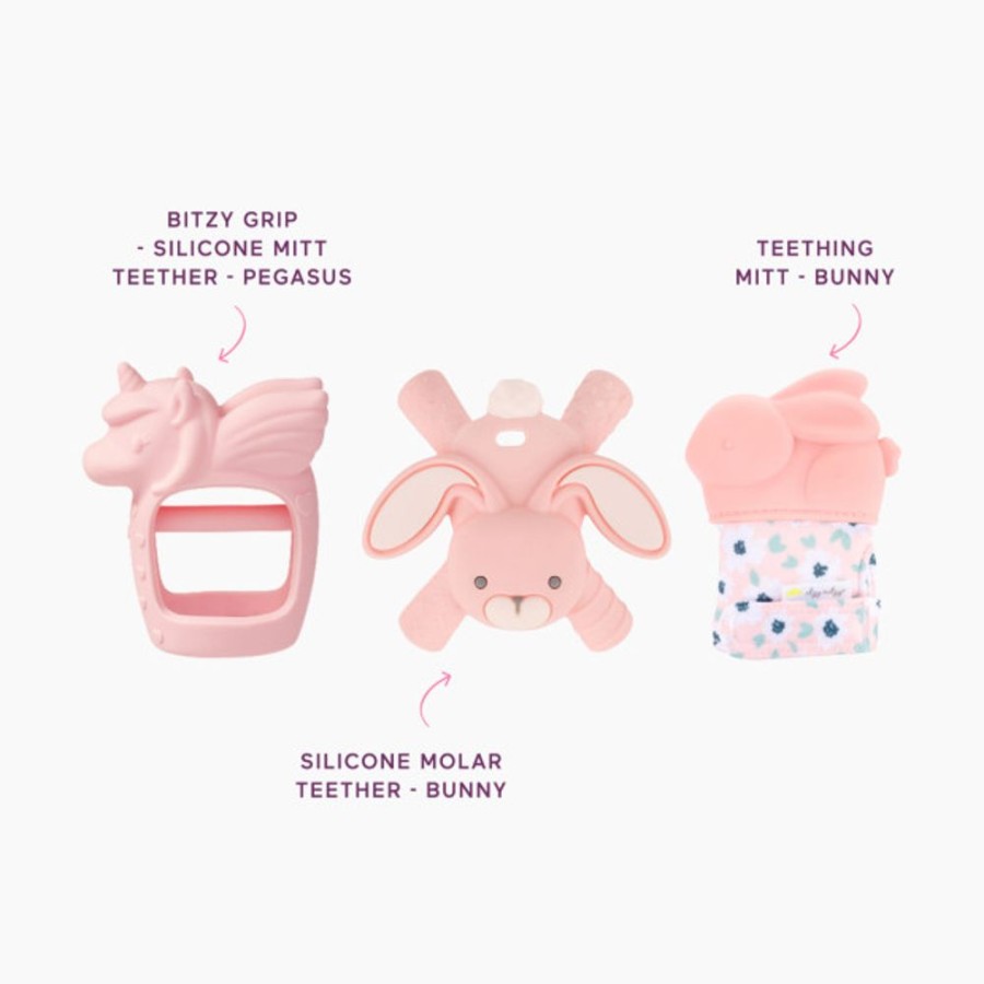 Nursery Itzy Ritzy Teethers & Rattles | Itzy Ritzy Teether Starter Kit