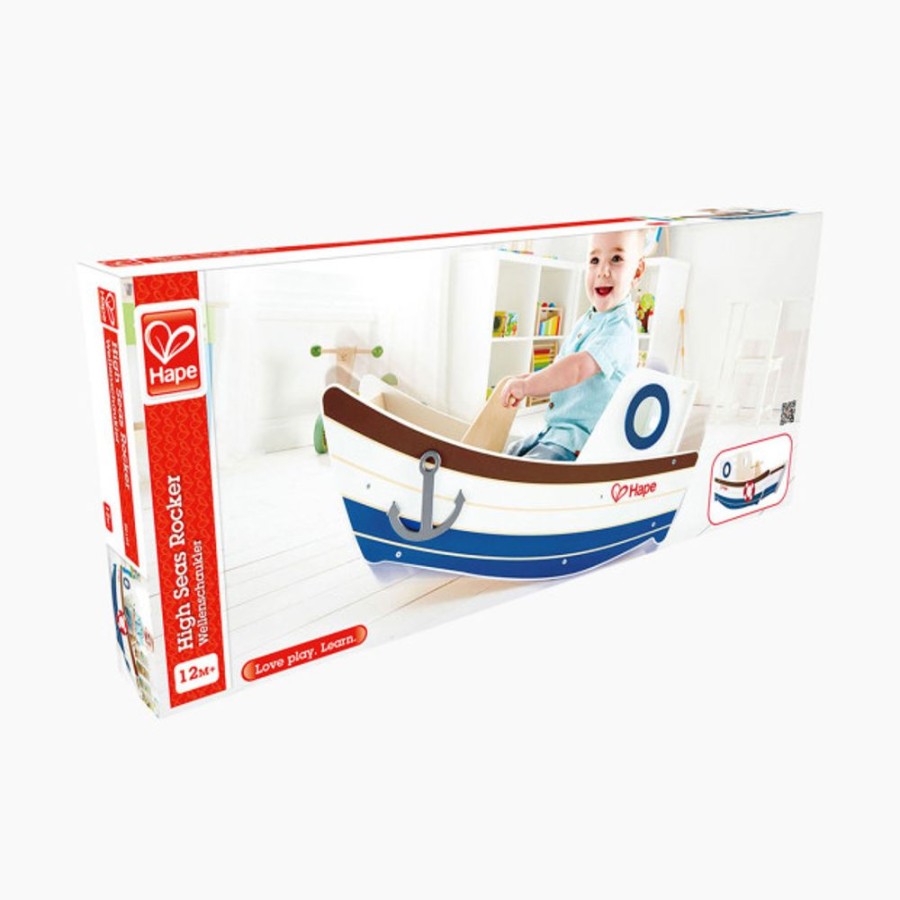 Nursery Hape Toddler Toys | Hape High Seas Rocker.