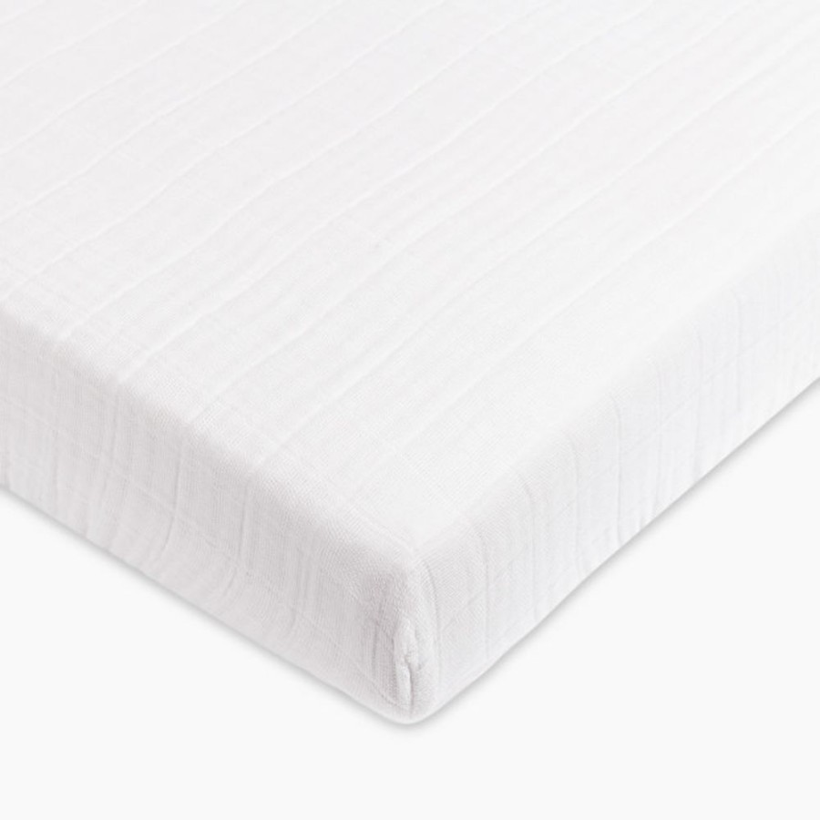 Nursery babyletto Crib Sheets | Babyletto Mini Crib Sheet In Gots Certified Organic Muslin Cotton