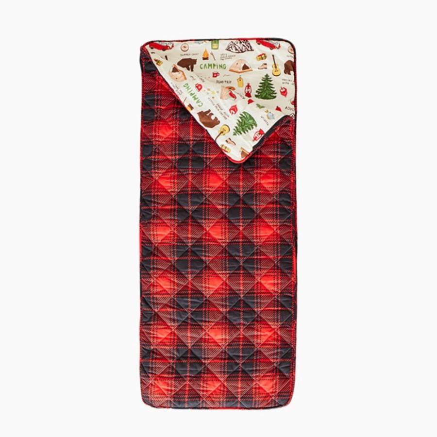 Nursery Wonder & Wise Toddler Toys | Wonder & Wise Lumberjack Plaid Sleeping Bag.