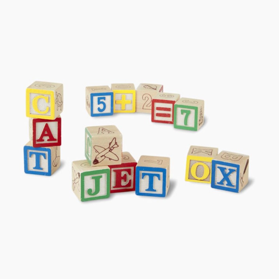 Nursery Melissa & Doug Toddler Toys | Melissa & Doug Wooden Abc/123 Blocks.