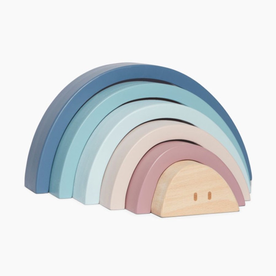 Nursery MORI Toddler Toys | Mori Wooden Rainbow Stacker.