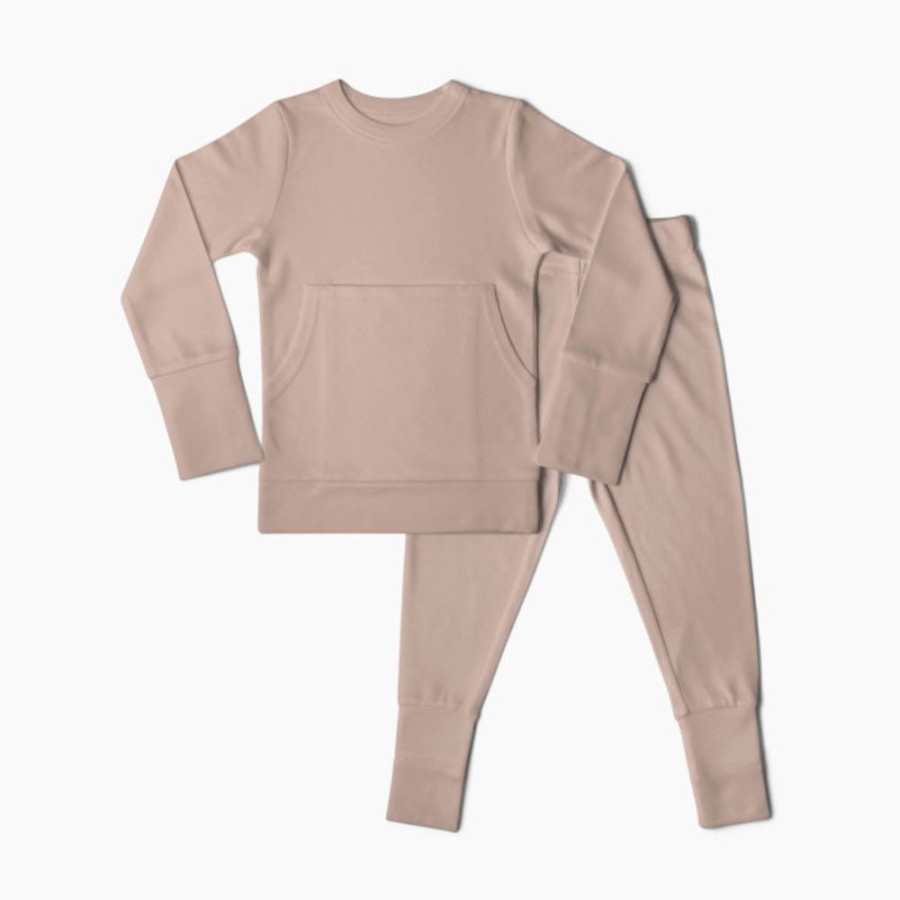 Clothing & Accessories Goumi Kids | Goumi Kids Organic Toddler Pants And Long-Sleeve Jogger Set