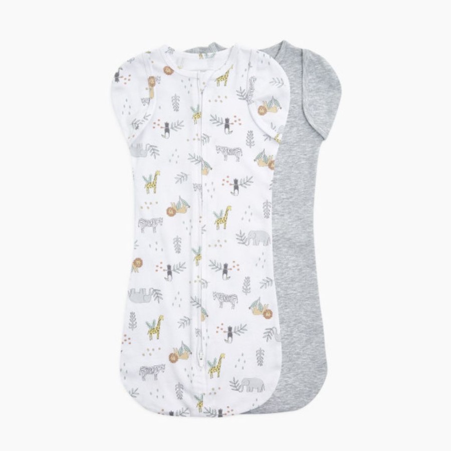 Clothing & Accessories Aden + Anais 2-In-1 Swaddles | Aden + Anais Essentials Cotton Snug Swaddle (2 Pack)