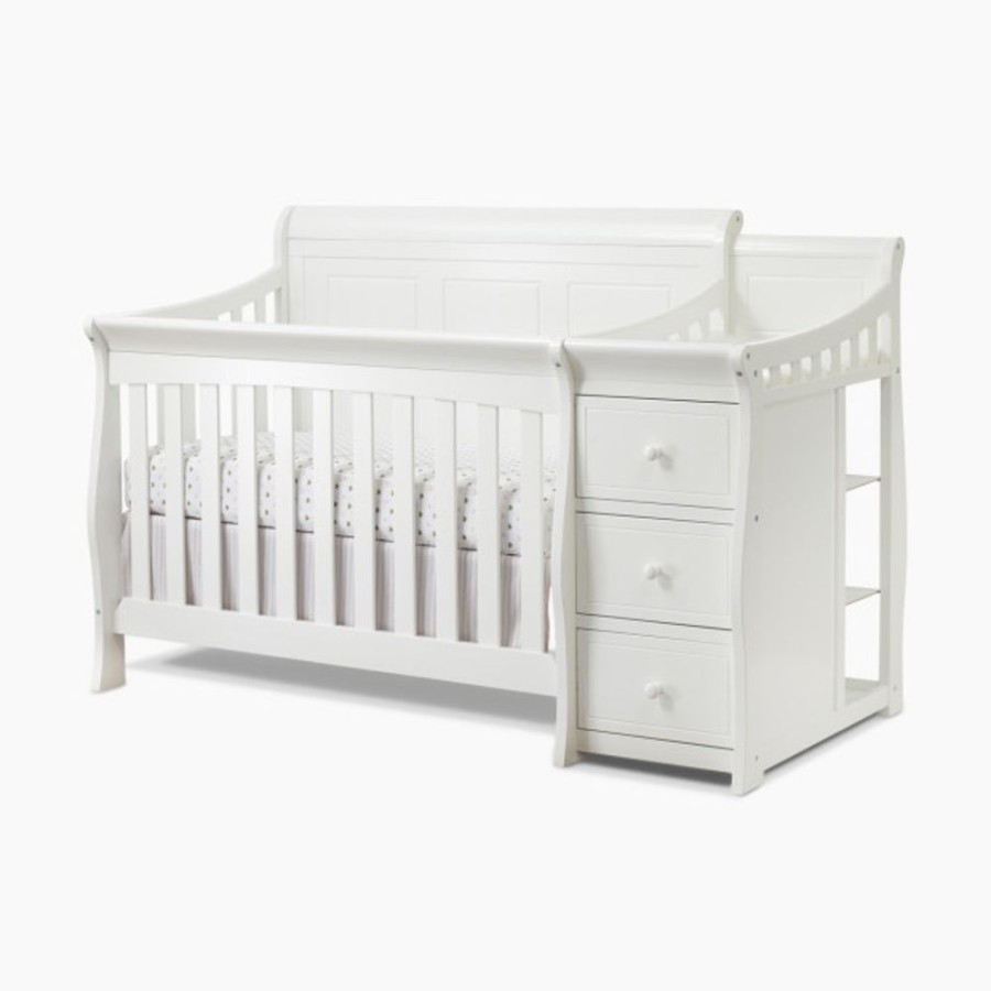 Nursery Sorelle Cribs | Sorelle Princeton Elite Panel Crib & Changer