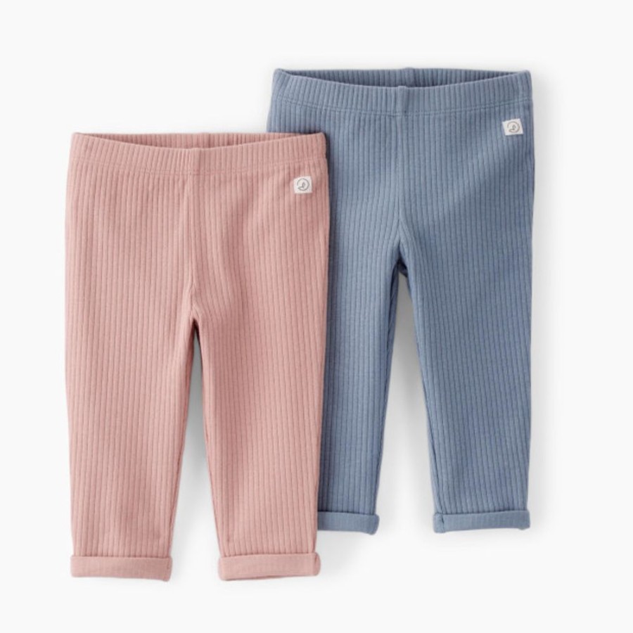 Clothing & Accessories Carter's | Carter'S Little Planet 2-Pack Organic Cotton Ribbed Leggings