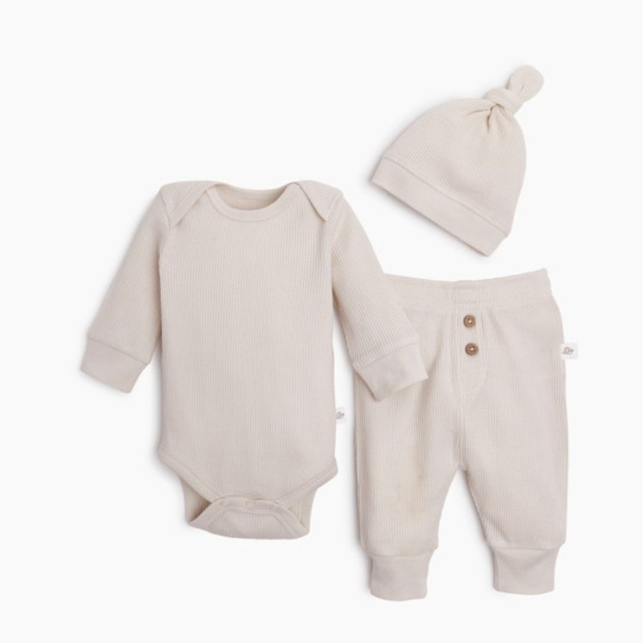 Clothing & Accessories Tiny Kind | Tiny Kind Waffle 3 Piece Set