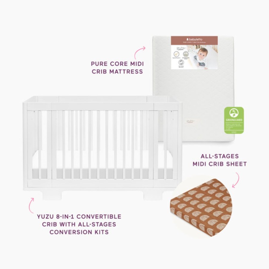 Nursery babyletto Cribs | Babyletto Yuzu Sleep Bundle.