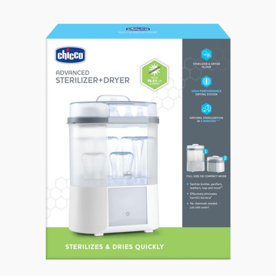 Nursing & Feeding Chicco Bottle Sterilizers & Warmers | Chicco Advanced Sterilizer & Dryer